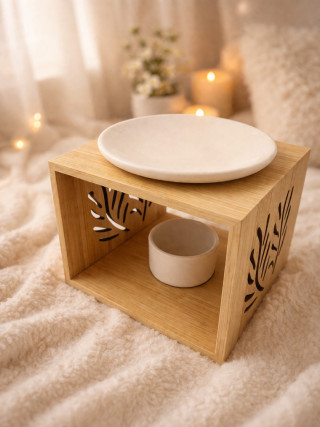 ΑΡΩΜΑΤΙΣΤΗΣ ΓΙΑ WAX MELTS BAMBOO ΦΥΛΛΑ